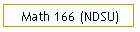 Math 166 (NDSU)